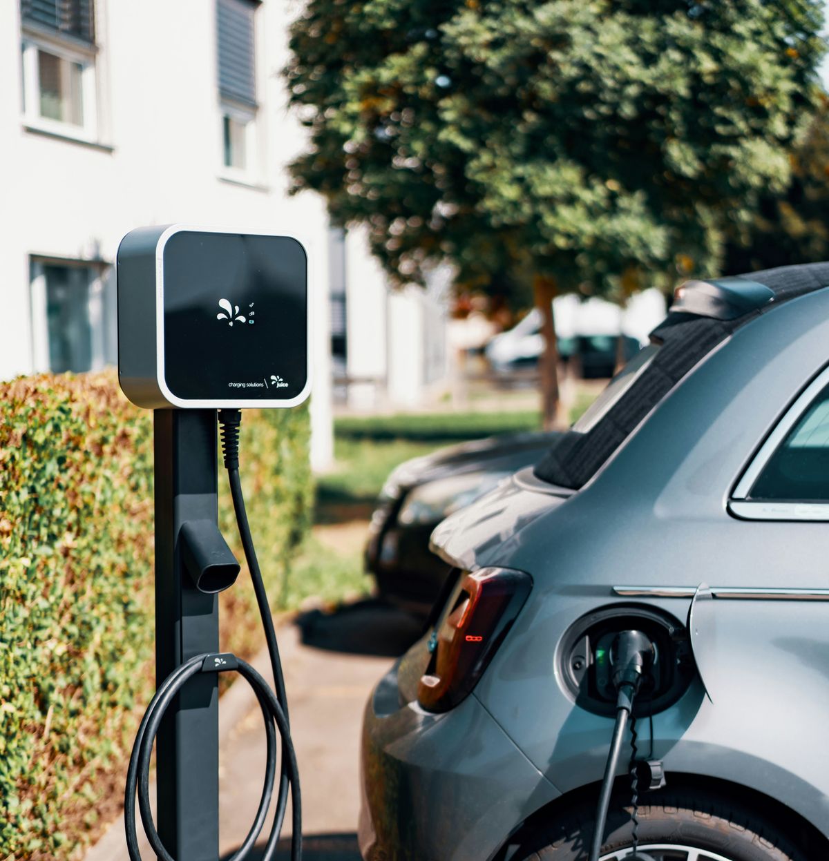 EV charging at home paired with solar